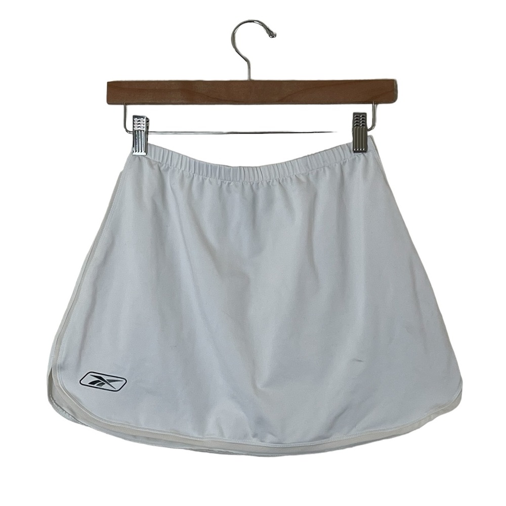 Reebok | White mini stretch athletic skirt size small